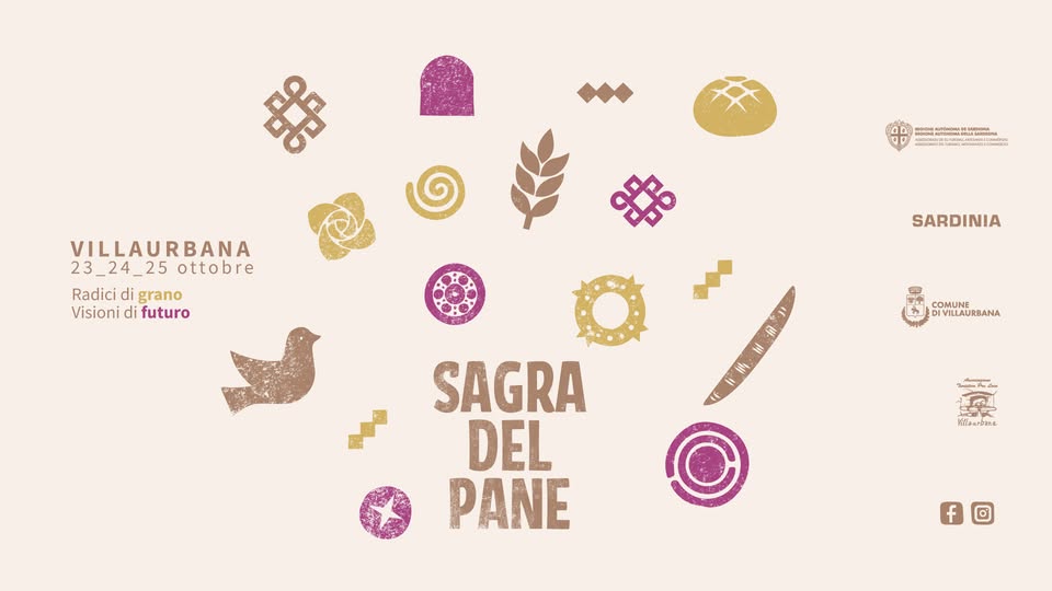 27esima Sagra del Pane di Villaurbana "Su Pani Fattu in Domu e tutto il Companatico Autunnale della nostra Sardegna" Villaurbana 23,24 e 25 Ottobre 2026